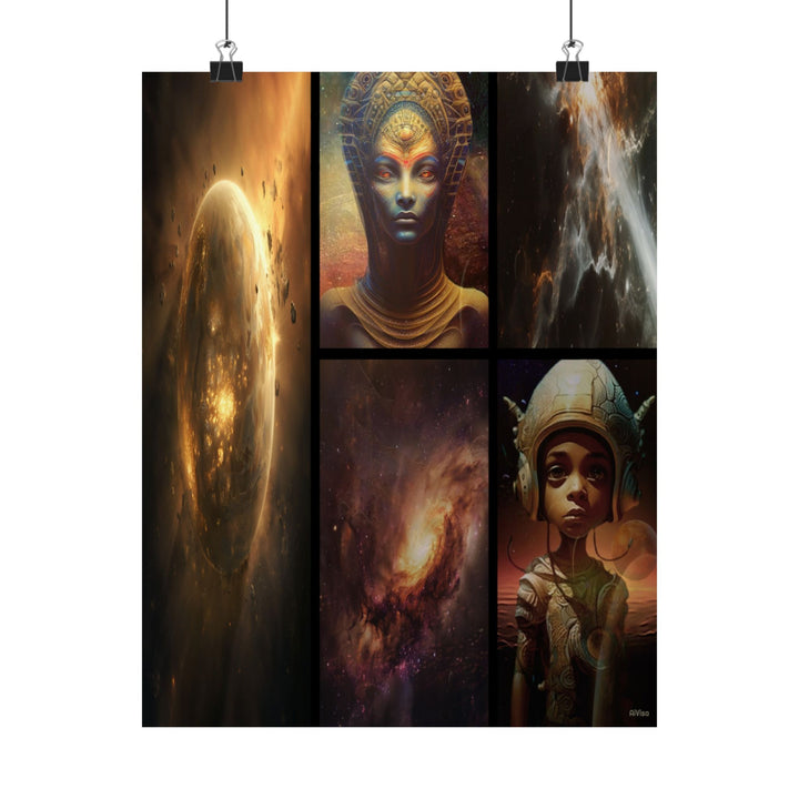 Wall Art - 'Visions Of The Infinite' - Vertical Posters, Matte Finish