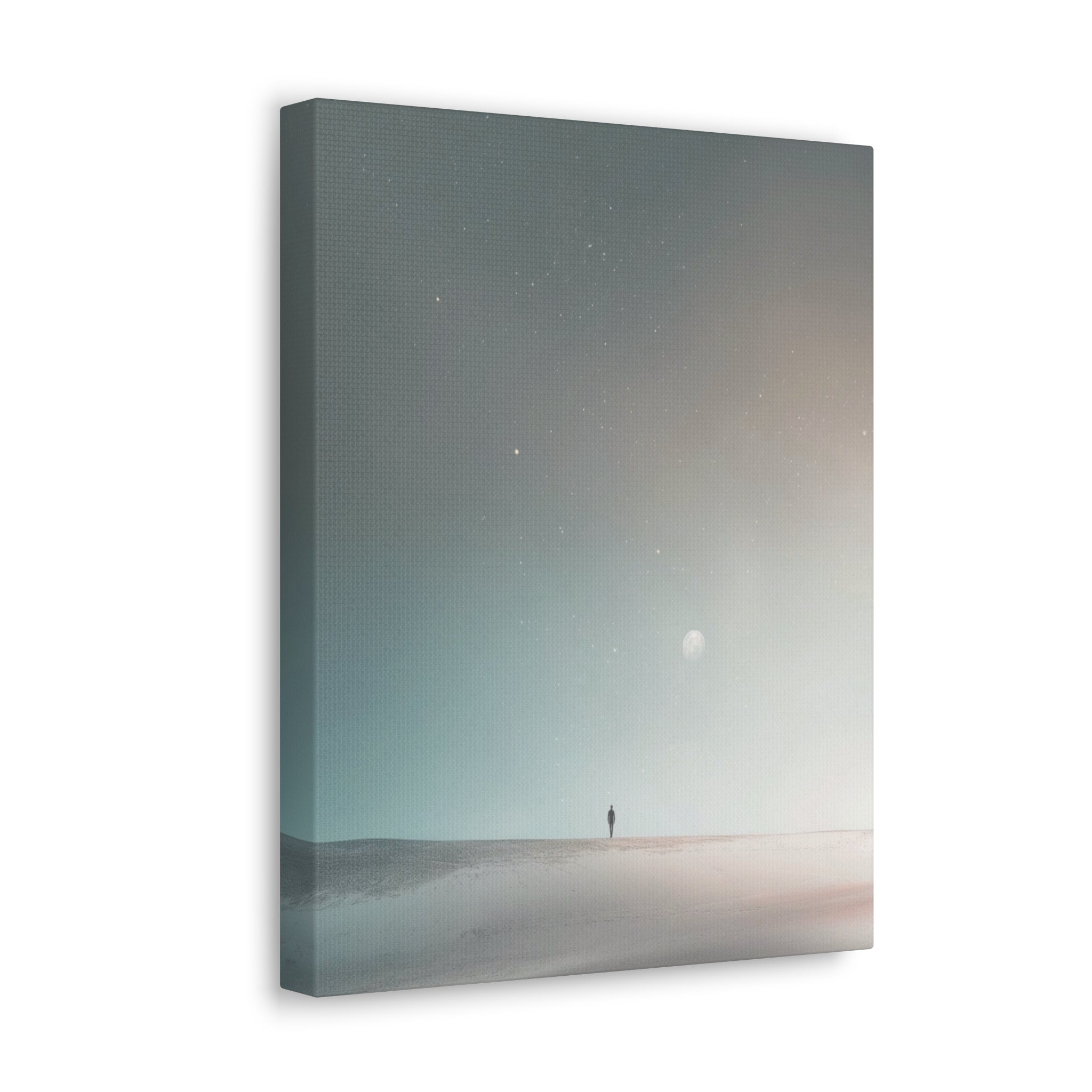 Solitude Horizon, Vibrant Matt Canvas Print