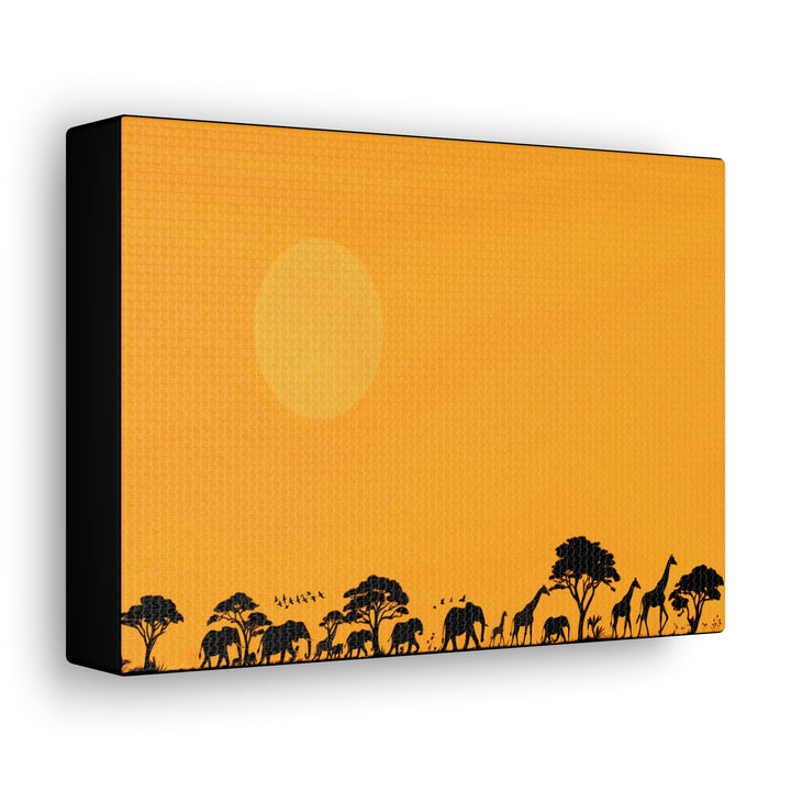 ‘Savanna Sunrise’ Wall Art Canvas Print