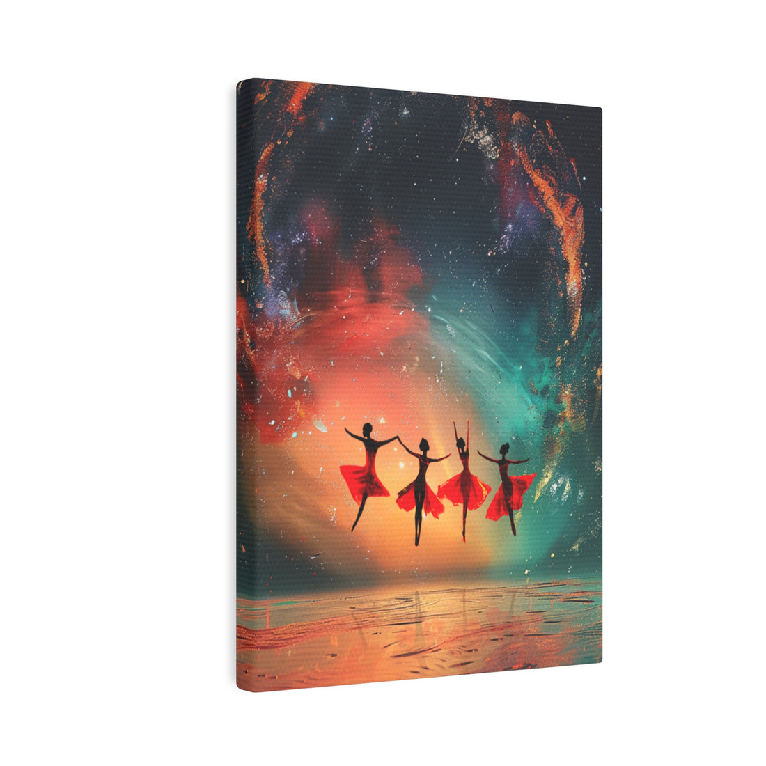 The Cosmic Dance, A Celestial Ballet‘, Canvas Photo Tile.  ( 5”x7”) - (7”x5”) - (8”x8”)