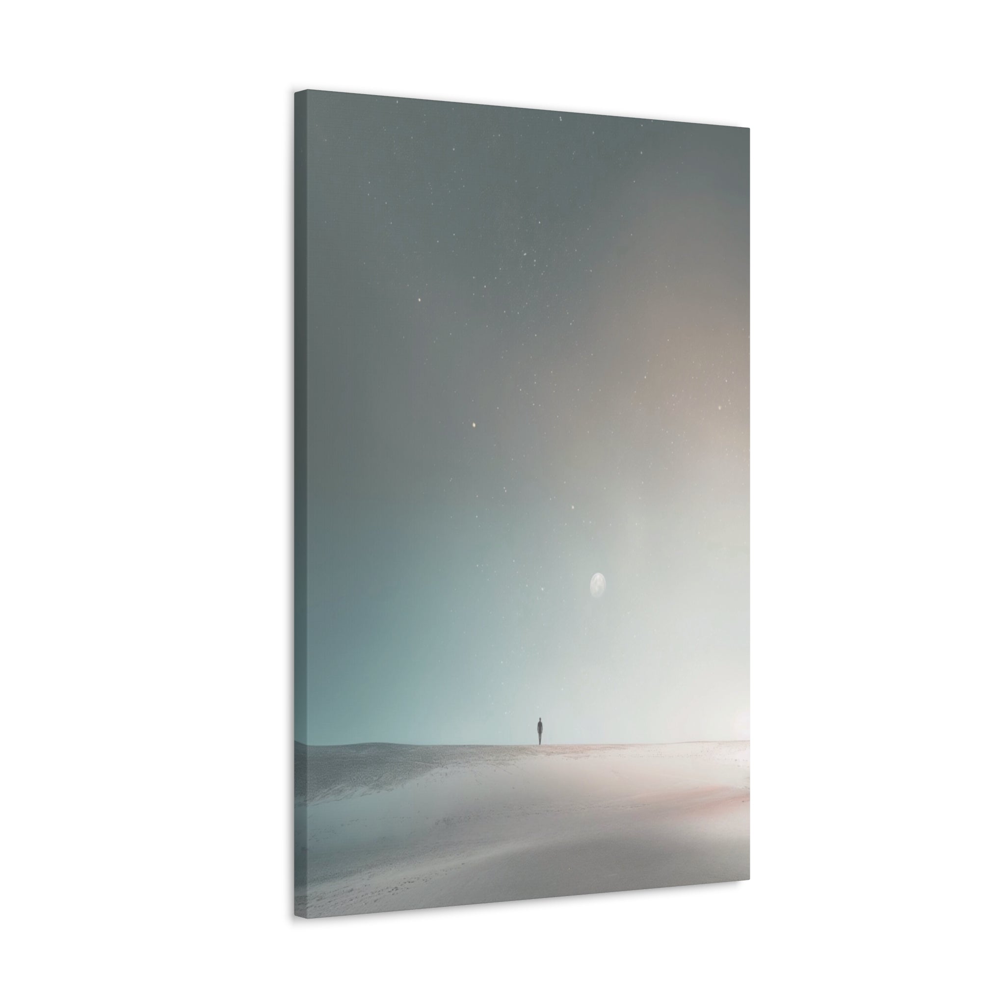 Solitude Horizon, Vibrant Matt Canvas Print