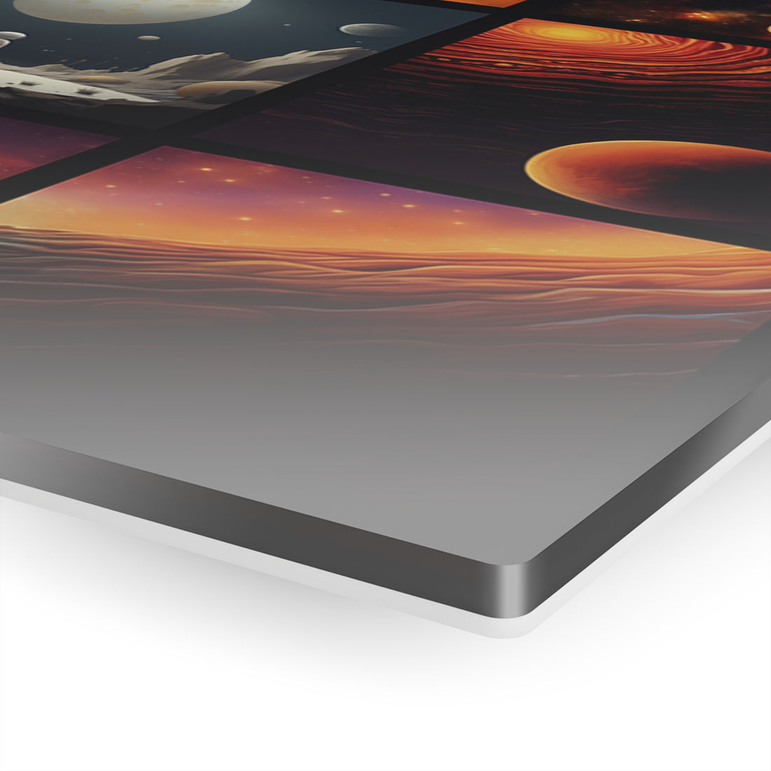 Acrylic Wall Art ‘Leap Into the Cosmos’ 14”x11” Display Rich Color